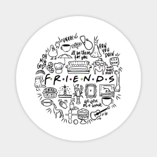 Friends Magnet